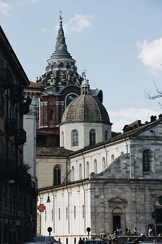 building white gray buildings dome