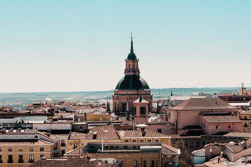 building wide-angle photography of buildings during daytime dome