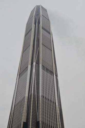 architecture grayscale photography of high-rise building grey