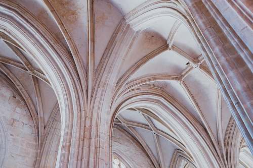 architecture beige building arched