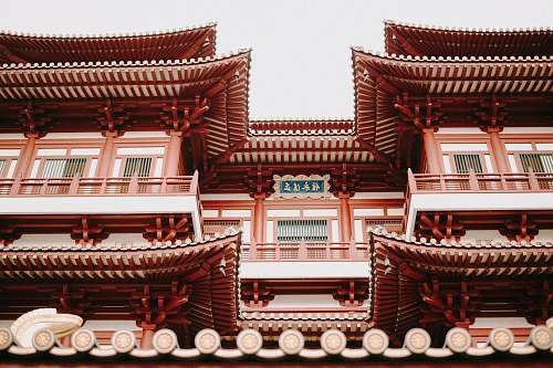monastery brown building housing
