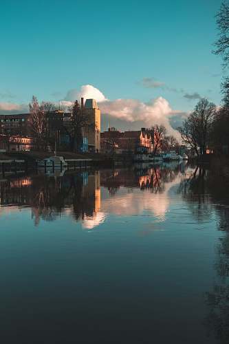 architecture calm body of water during daytime castle