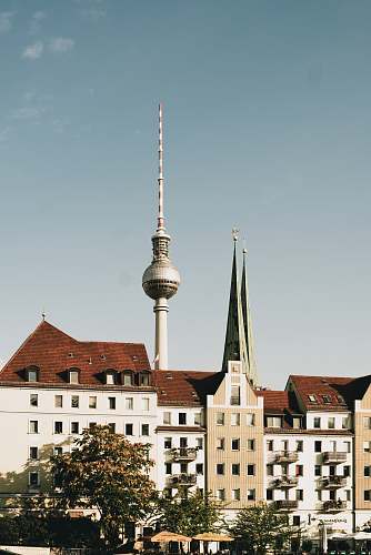 spire Cathedral in Berlin, Germany steeple