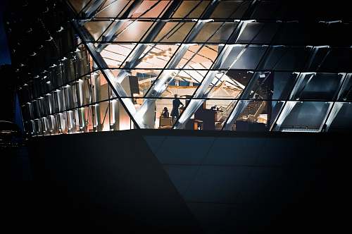 architecture clear glass building window