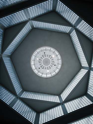 architecture gray dome window