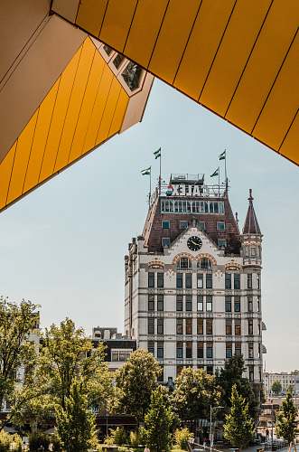 architecture white and brown building tower
