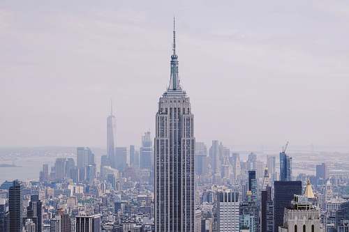 grey cityscapes scenery skyscraper