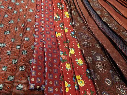 tie multicolored textiles accessory