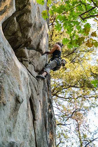 climbing  outdoors