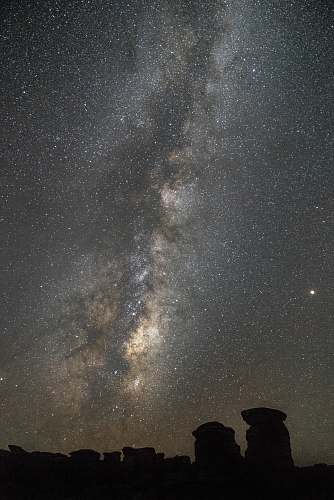 galaxy milky way at night nebula