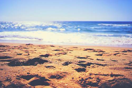 ocean seashores overlooking sea under clear sky during daytime sea