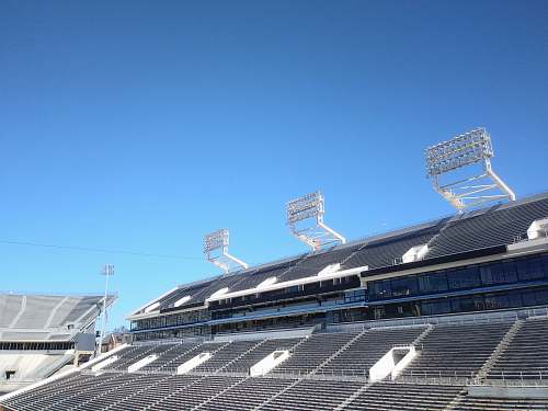building stadium bleacher arena