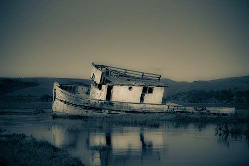 transportation white ship vehicle