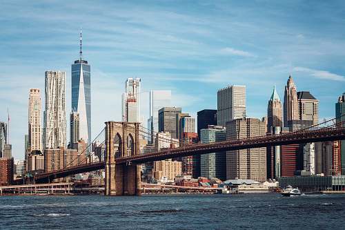 city Brooklyn Bridge, New York new york
