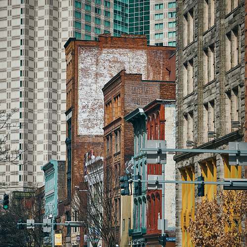 pittsburgh city buildings urban