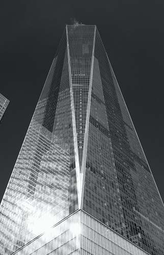 black-and-white Willy's Tower skyscraper