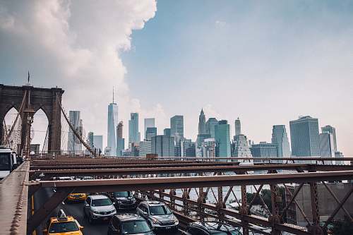 vehicle Brooklyn Bridge, New York photography bridge