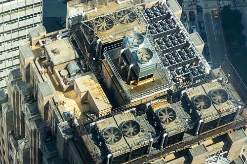 building factory rooftop factory