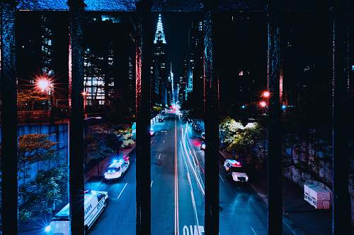 manhattan photo of vehicles on road new york