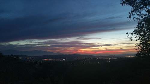 sunrise landscape photography of mountains during golden hour sunset