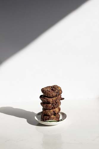 cookie pile of cookies served on saucer biscuit