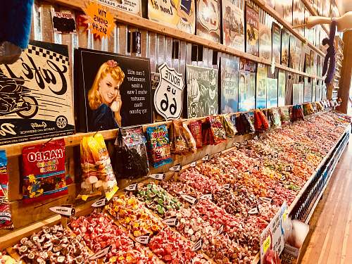 confectionery variety of foods sweets