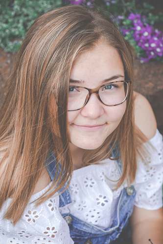 accessories woman wearing eyeglasses smiling accessory
