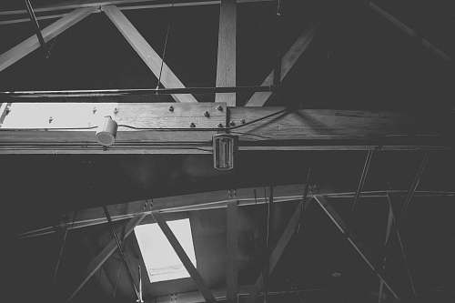 black-and-white  architecture