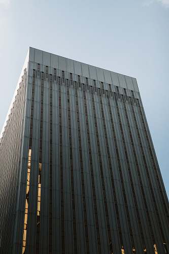 building architectural photography of gray building office building