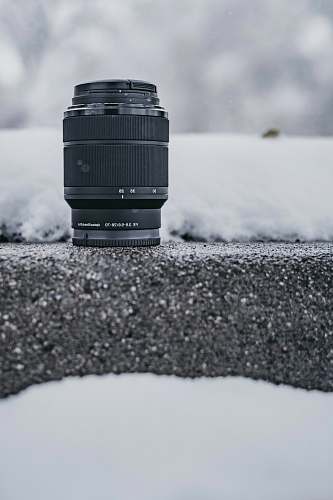camera black zoom lens electronics
