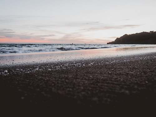 beach low angle photo of sea shore san francisco