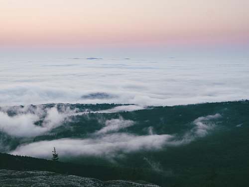nature sea of clouds photography ocean