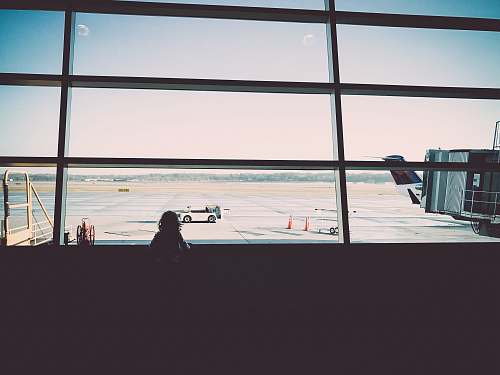 grey  airport