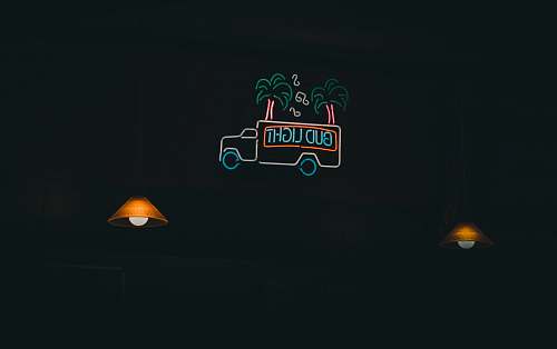 lampshade Bud Light neon signage turned-on logo