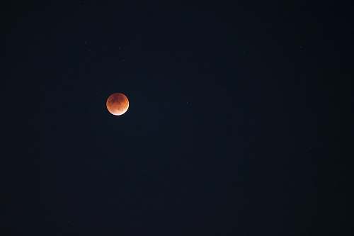night lunar eclipse outer space