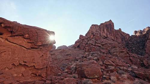 rock photo of rocky mountain valley of fire state park