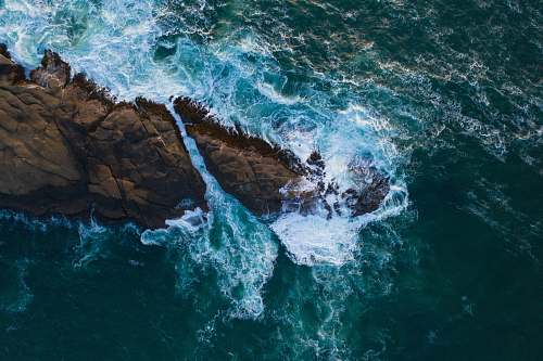 outdoors aerial photography body of water ocean