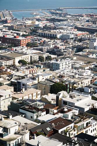 outdoors buildings facing ocean landscape