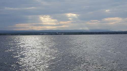 outdoors calm ocean scenery grey