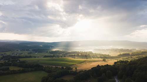 landscape green hill outdoors