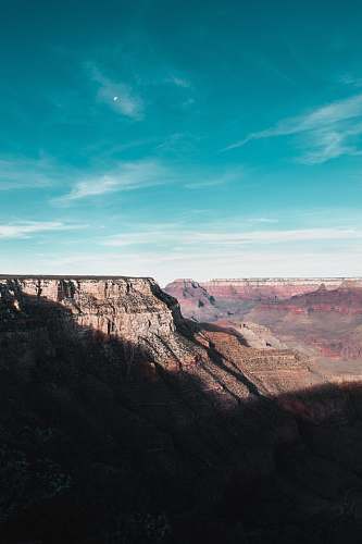 mountain landscape photography of mountain canyon