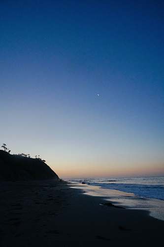 outdoors seashore viewing calm sea promontory