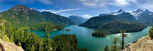 outdoors trees near body of water land