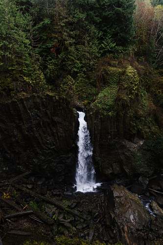 outdoors waterfalls photo water