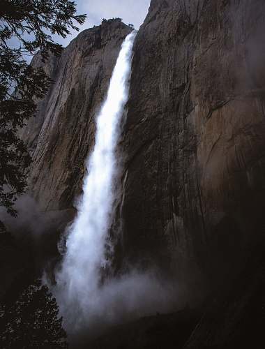 water waterfalls photo outdoors