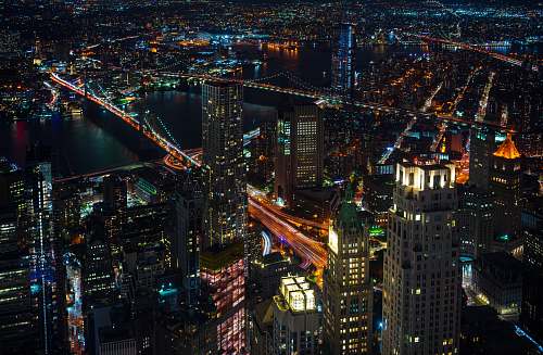 building architectural photography of high-rise buildings city