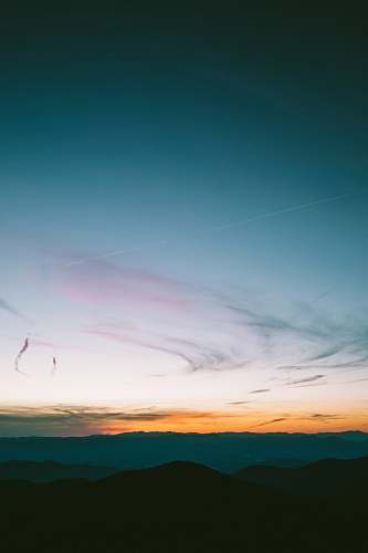 sunrise silhouette of mountains during sunset sunset