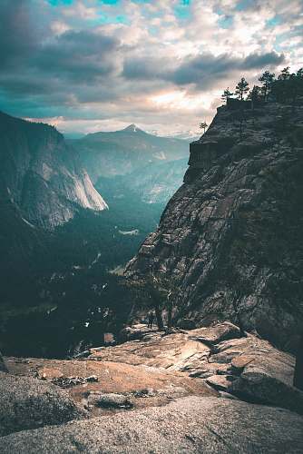 glacier landscape photography of mountain ice