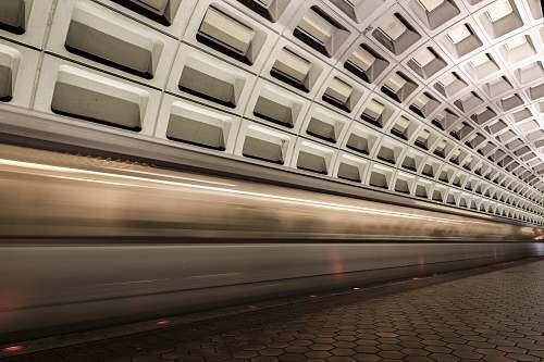 triangle timelapse photo of train washington
