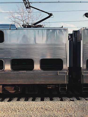 chicago gray transit train passenger car